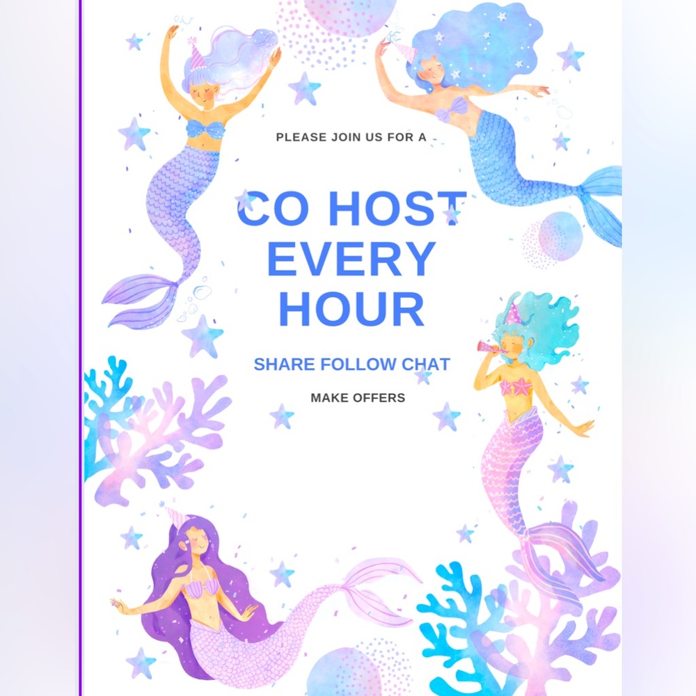 Co host hour every hour to a one and half new host will come on.